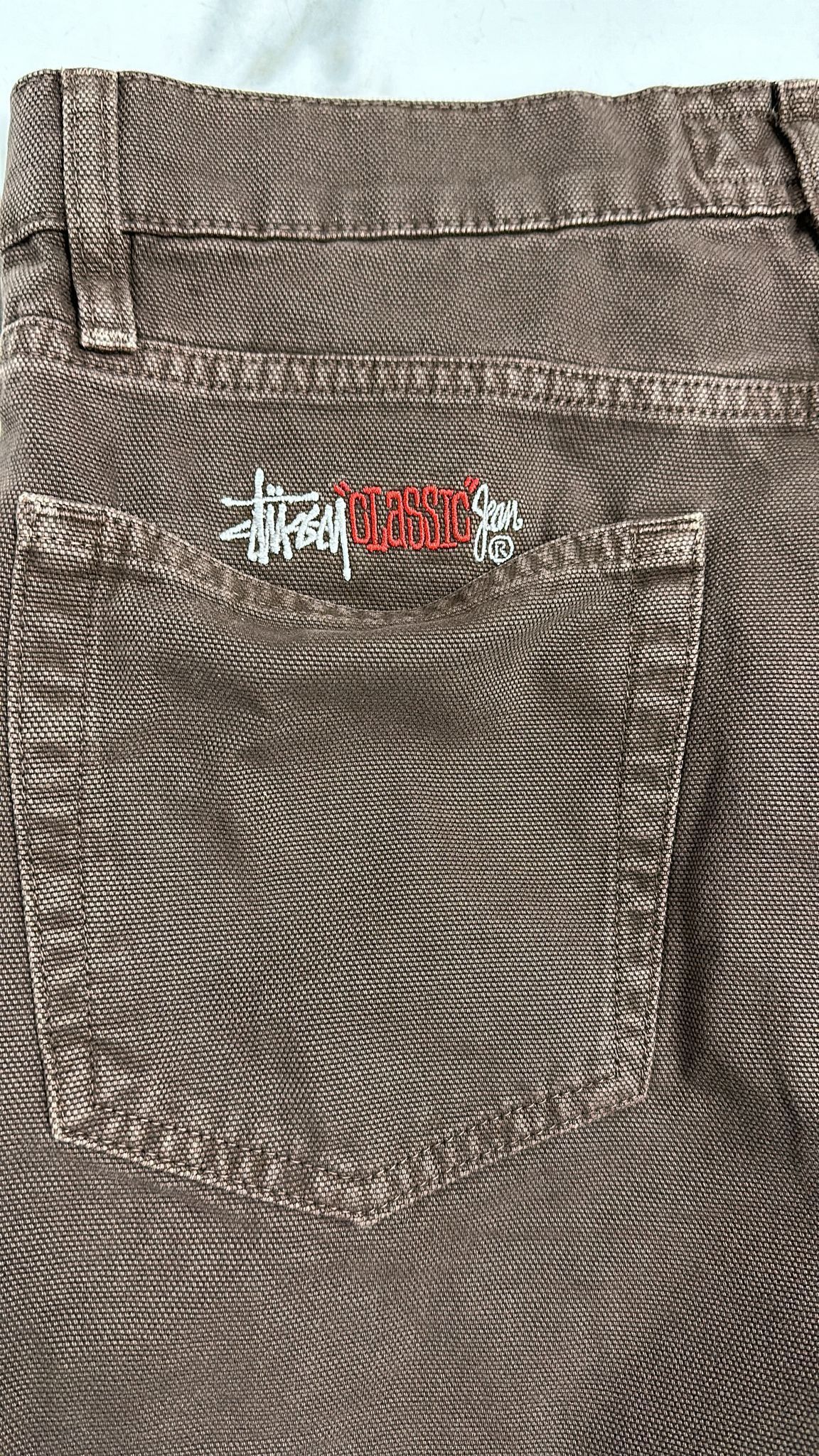 Stussy × Vintage Stüssy Classic Jean Size 30 Brown Size US 30 / EU 46 - 3 Thumbnail