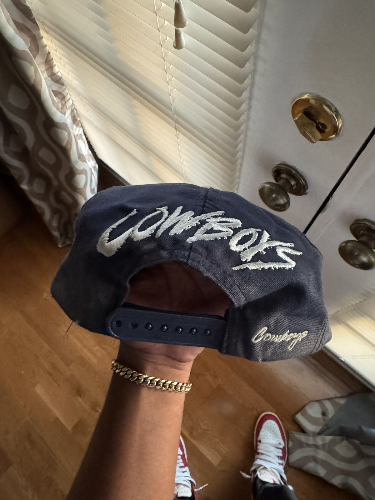 NFL 1990s Vintage Dallas Cowboys Snapback Hat Size ONE SIZE - 2 Thumbnail