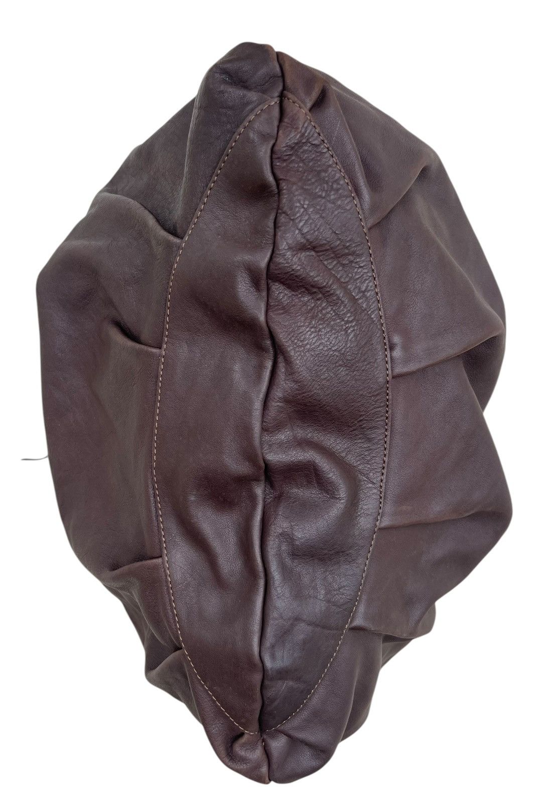 Leather Vintage SPIGA Italy Patina Brown Leather Bag Size ONE SIZE - 12 Thumbnail