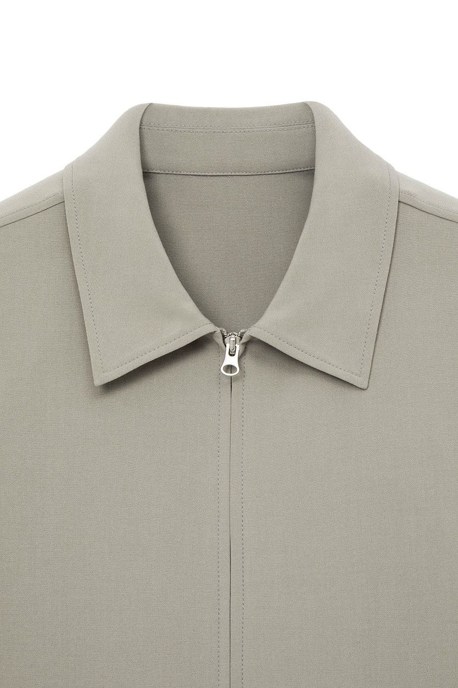 MUSINSA Insilence Boxy Fit Blouson Jacket Beige Size US S / EU 44-46 / 1 - 10 Thumbnail