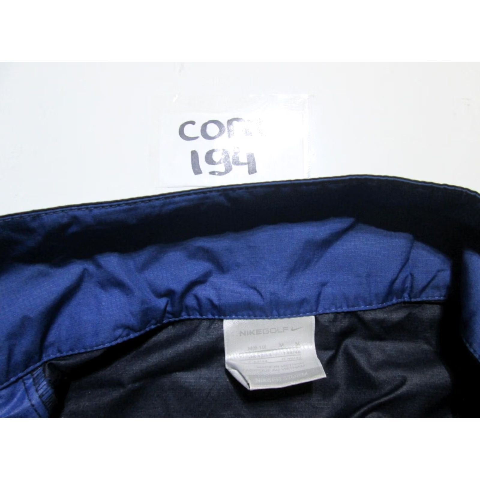 Nike Nike Womens Windbreaker Jacket M Navy Zip Pockets Solid Outerwear Golf Size M / US 6-8 / IT 42-44 - 6 Thumbnail