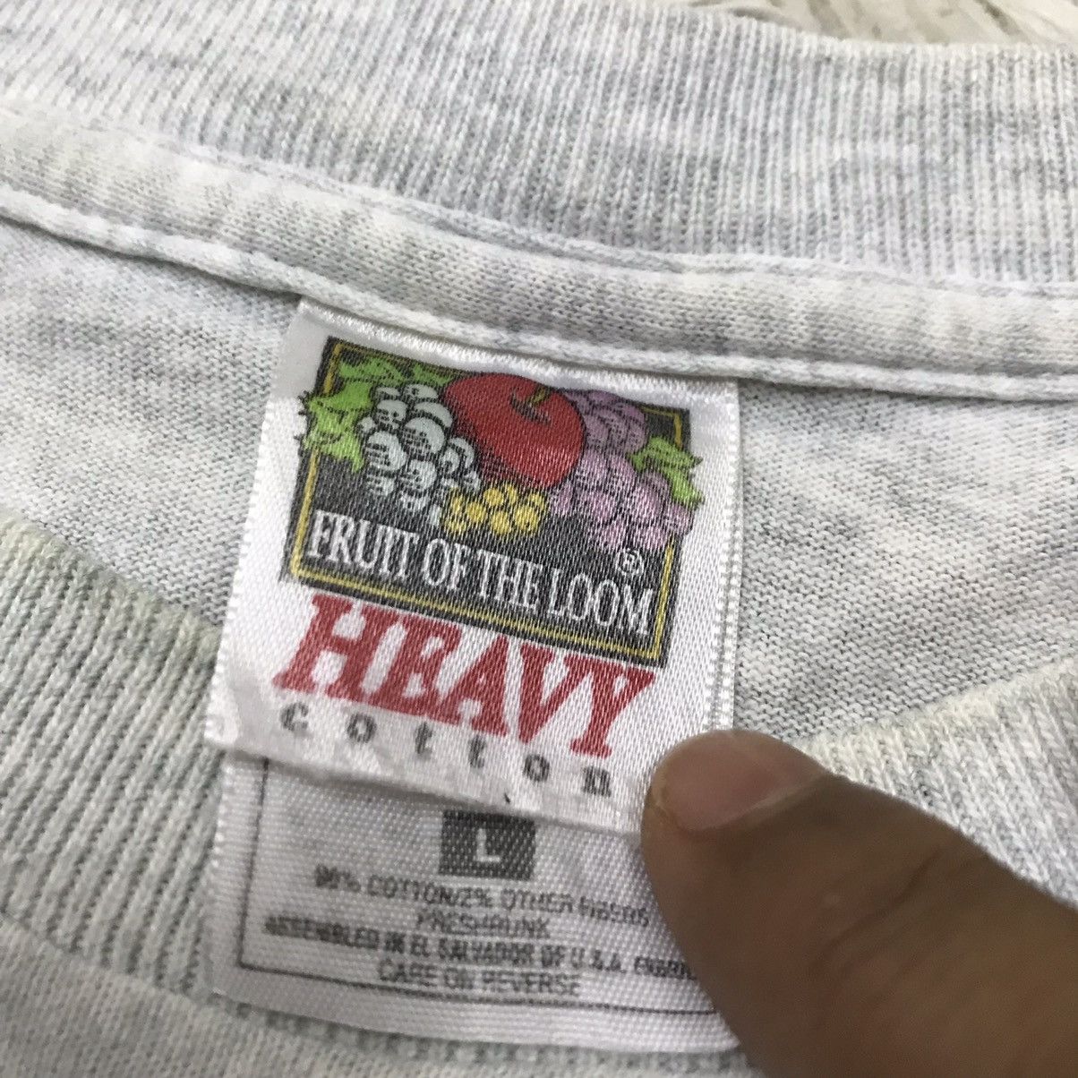 Fruit Of The Loom VINTAGE 90s CAPITAL CONCEPTS TSHIRT Size US L / EU 52-54 / 3 - 10 Thumbnail