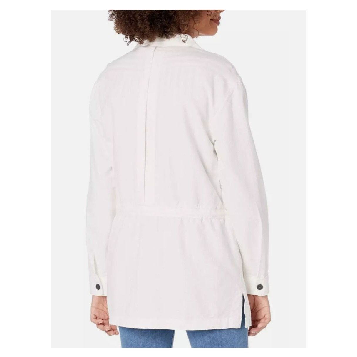 Faherty NWT Faherty $248 Women's Small Larkspur Jacket White Linen B Size S / US 4 / IT 40 - 12 Thumbnail