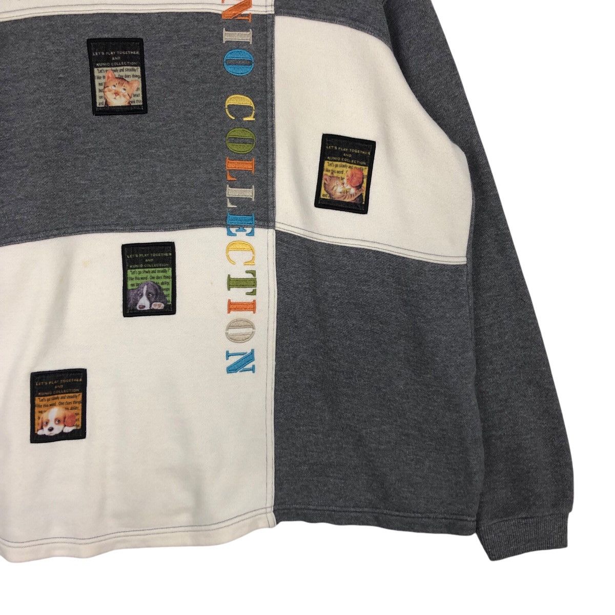 Japanese Brand Kunio Collection Rare Sweatshirt Vintage Japanese Brand Size US L / EU 52-54 / 3 - 4 Thumbnail