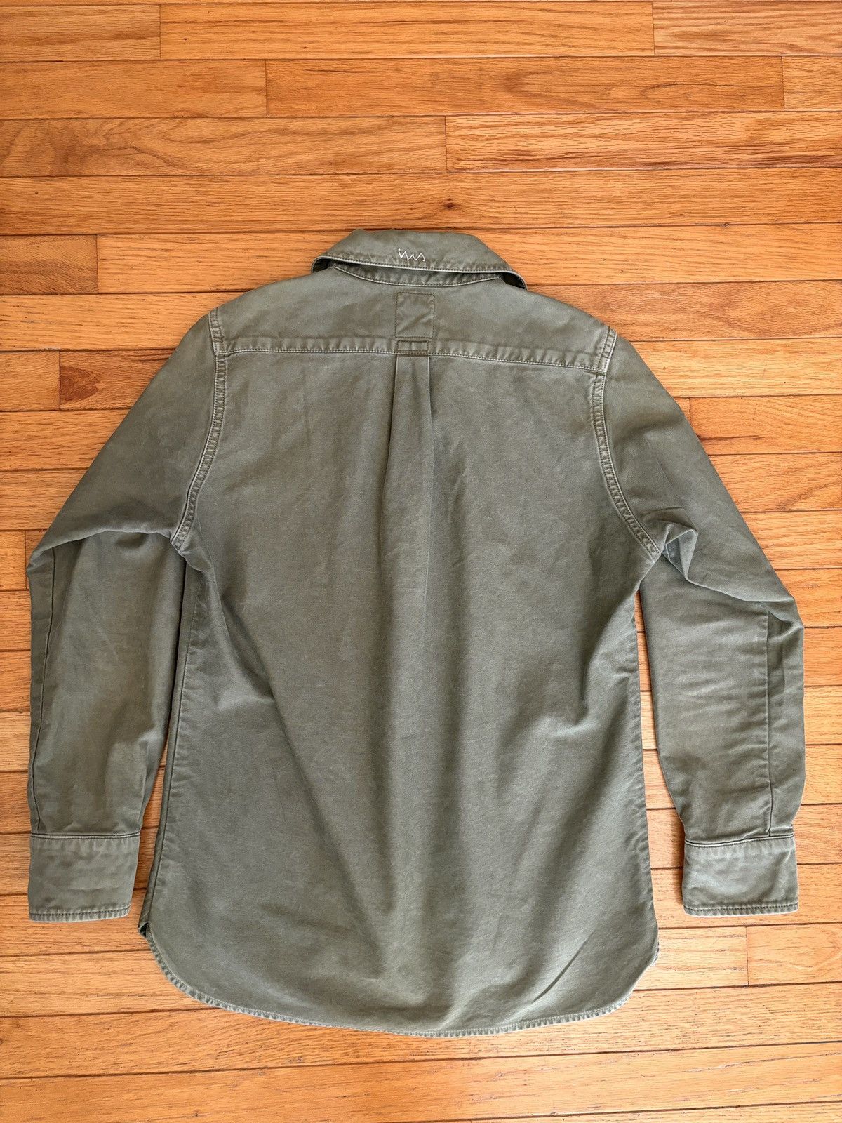 Visvim Visvim F.I.L. Peerless Half-Placket Button-Up Shirt Size US S / EU 44-46 / 1 - 2 Thumbnail