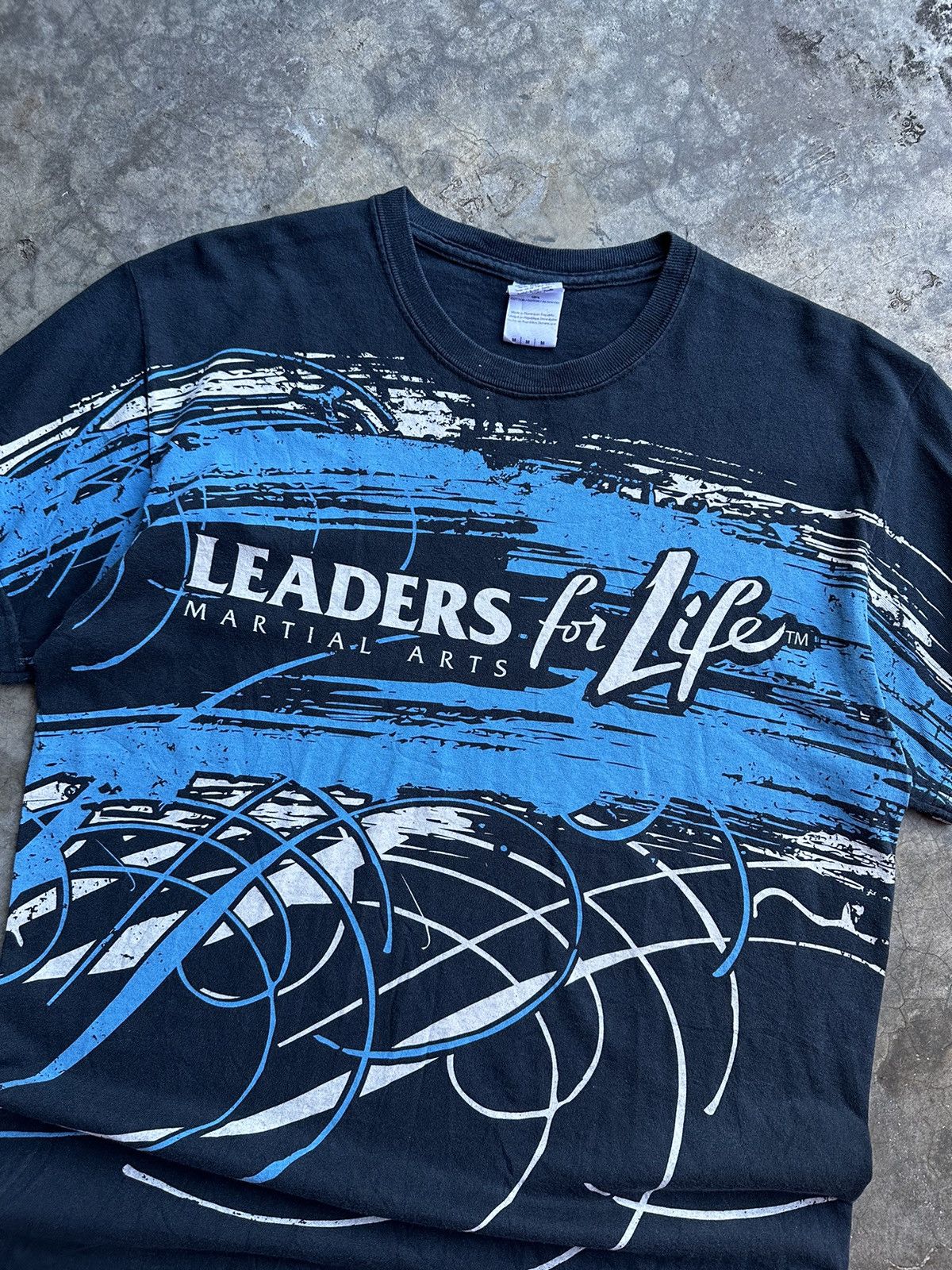 Vintage Leaders for Life : Martial Arts tee Size US M / EU 48-50 / 2 - 2 Thumbnail