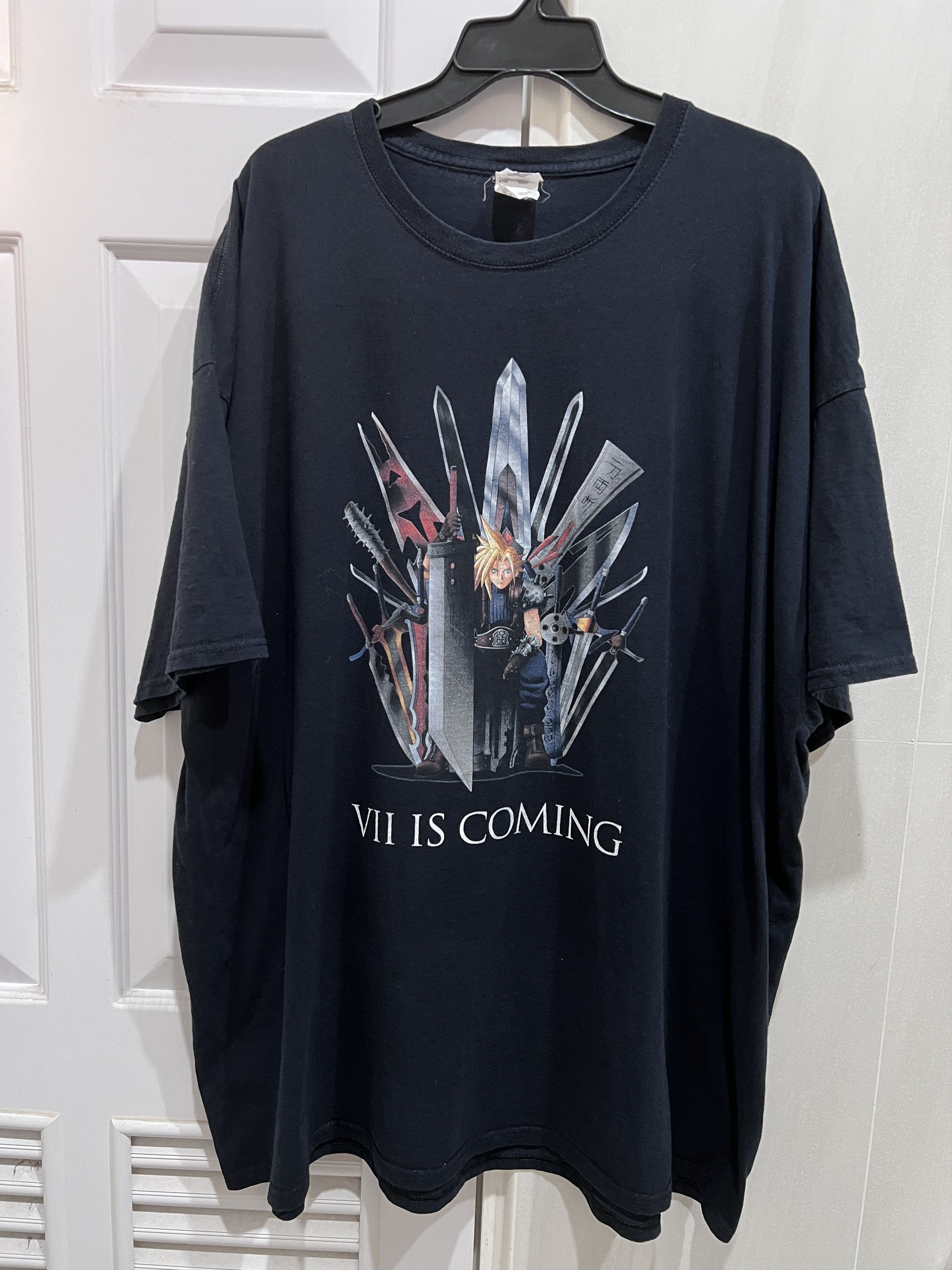 Playstation Vintage Y2K Final Fantasy VII 7 Tee4XL Oversized Manga Anime Size US XXL / EU 58 / 5 - 2 Thumbnail
