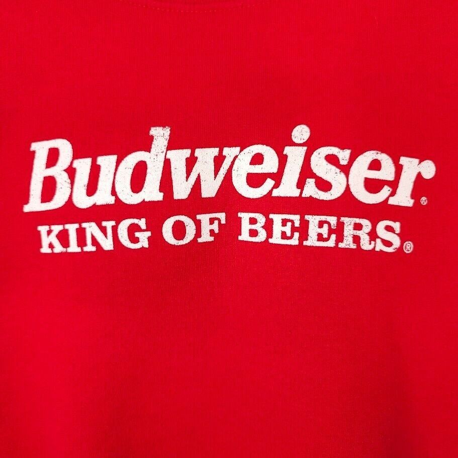 Other Budweiser Sweatshirt Mens Size Small Red Crop Top Beer Size US S / EU 44-46 / 1 - 3 Thumbnail