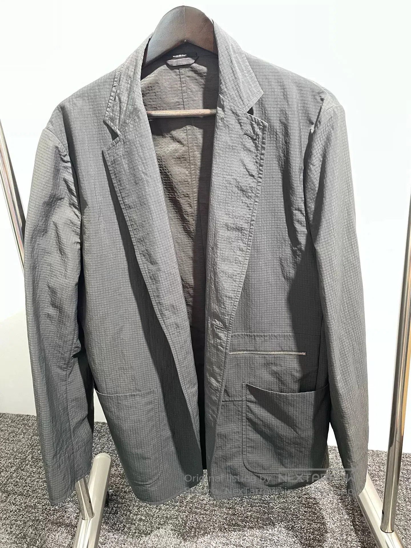 Hermes Hermes Seersucker Tech Fabric Blazer. Size US L / EU 52-54 / 3 - 1 Thumbnail
