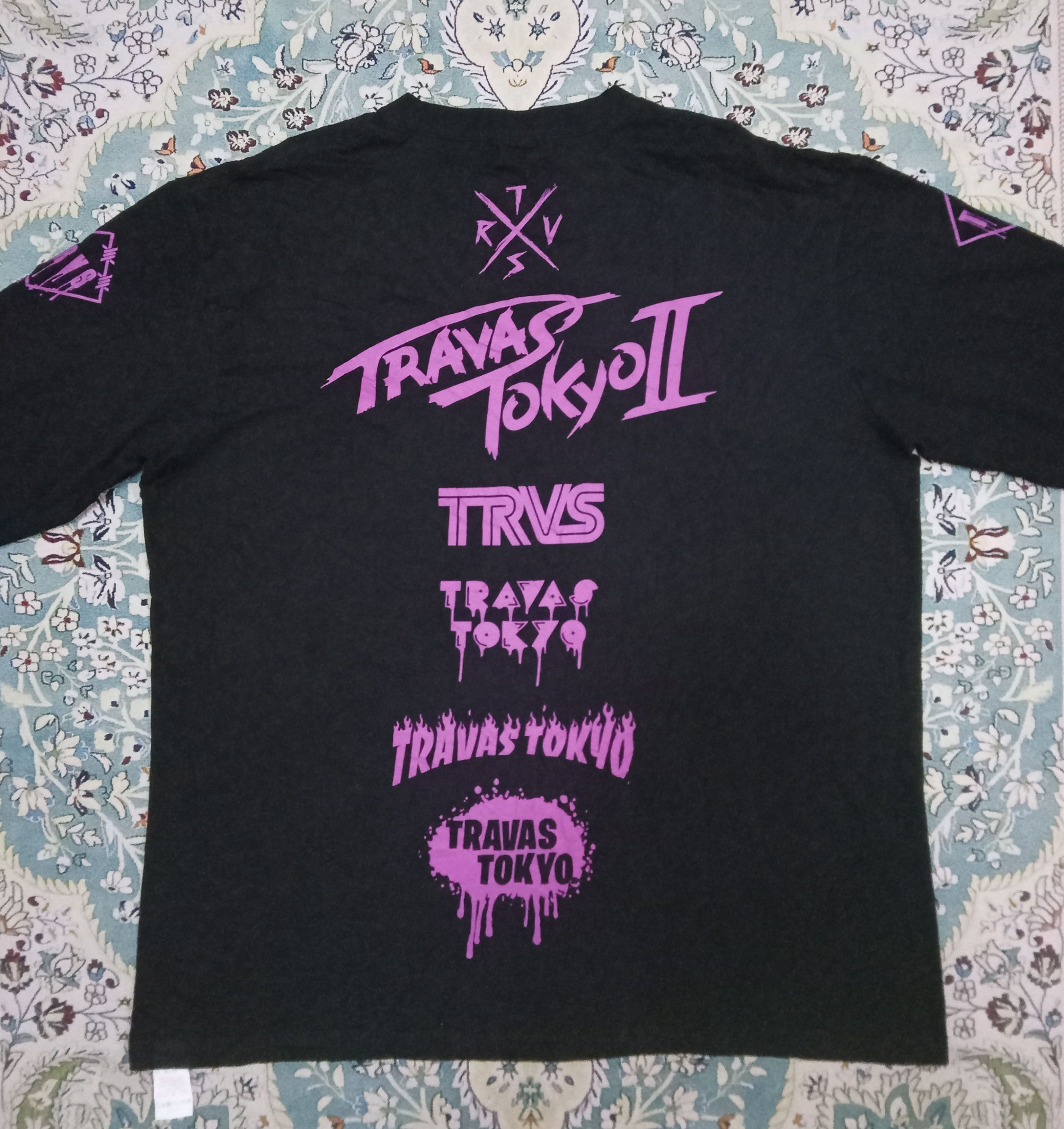 Japanese Brand Travas Tokyo Oversized Free Size Bear Design L/s T Shirt Size US XL / EU 56 / 4 - 2 Thumbnail