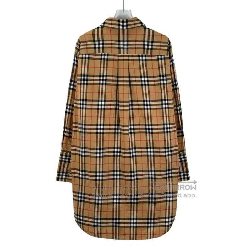 Burberry Burberry Brown Cotton Women’s Shirt. Size S / US 4 / IT 40 - 2 Thumbnail