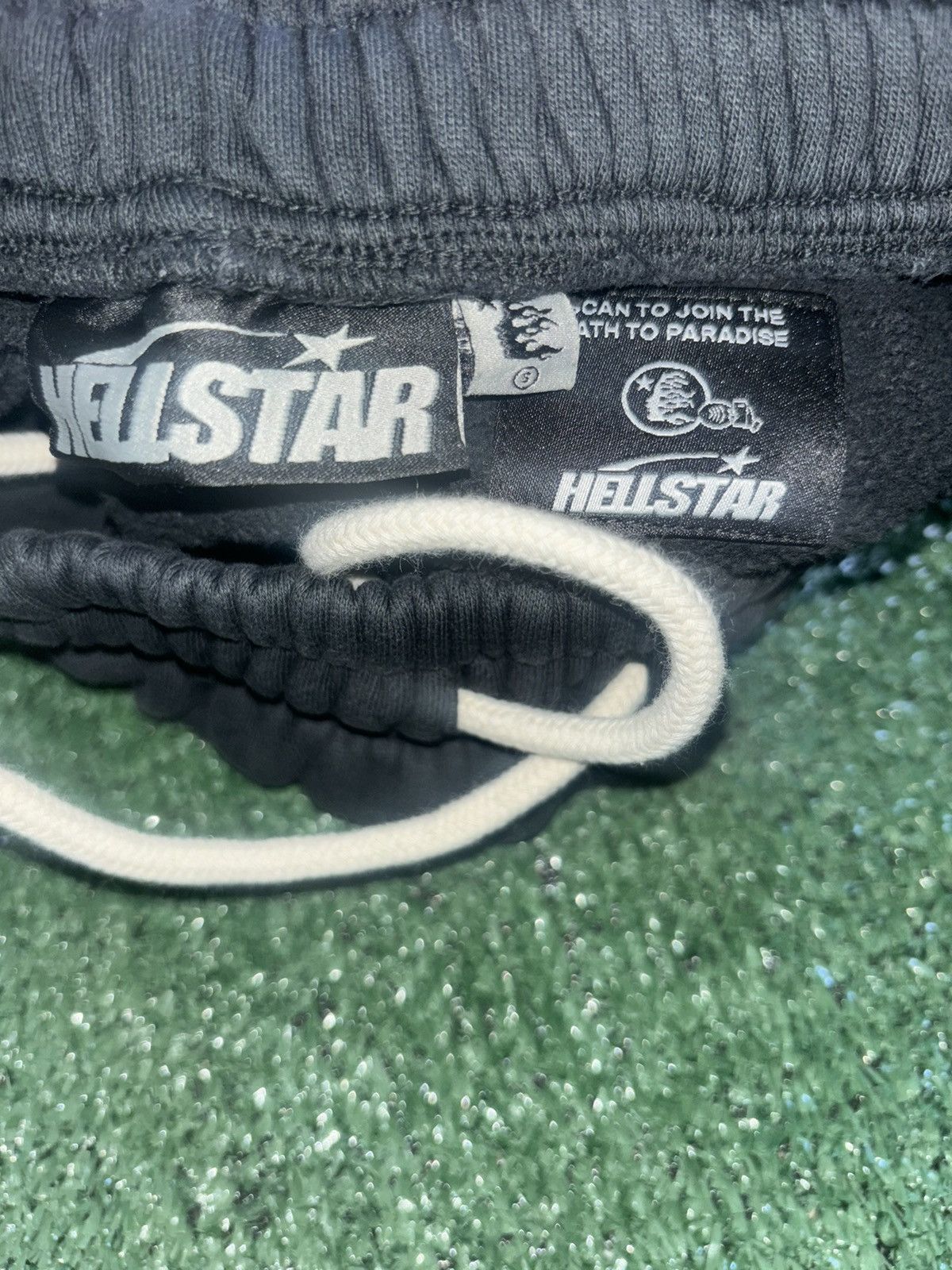 HELLSTAR Hellstar Black Green Flame Shorts Size US 28 / EU 44 - 4 Thumbnail