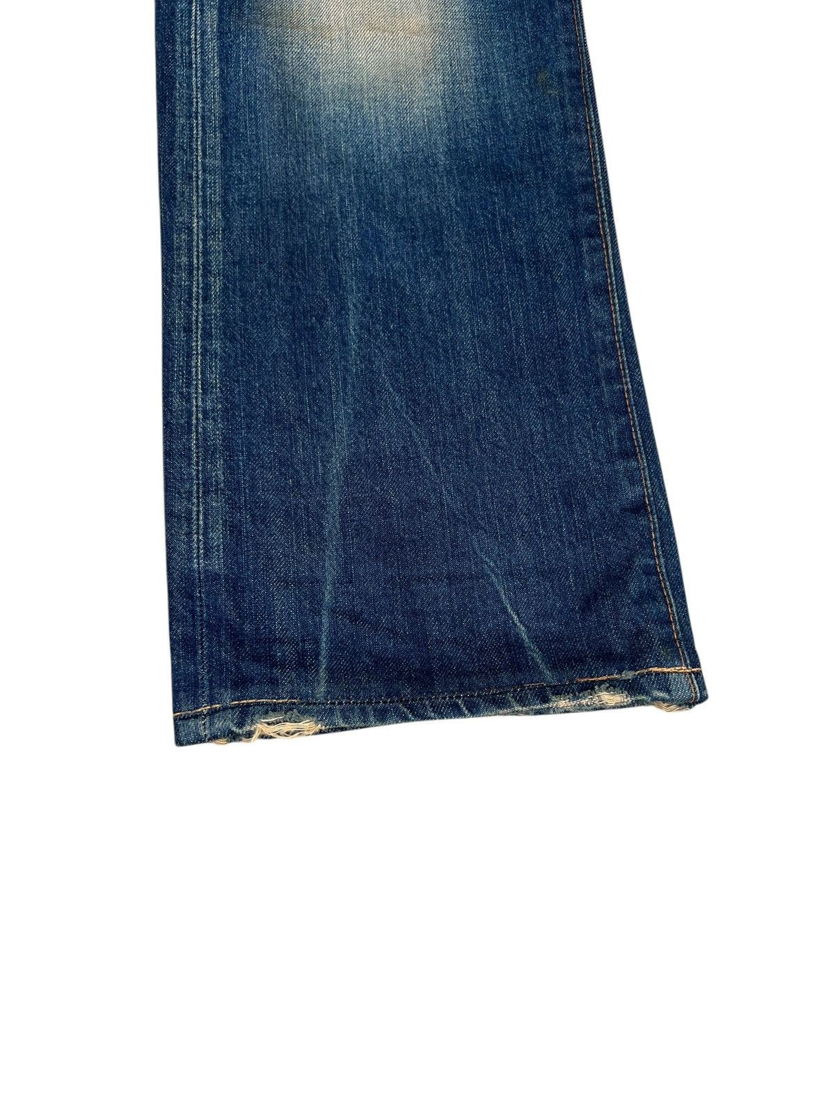 Prps PRPS Barracuda Distressed Mud Wash Denim Jeans Size US 30 / EU 46 - 10 Thumbnail