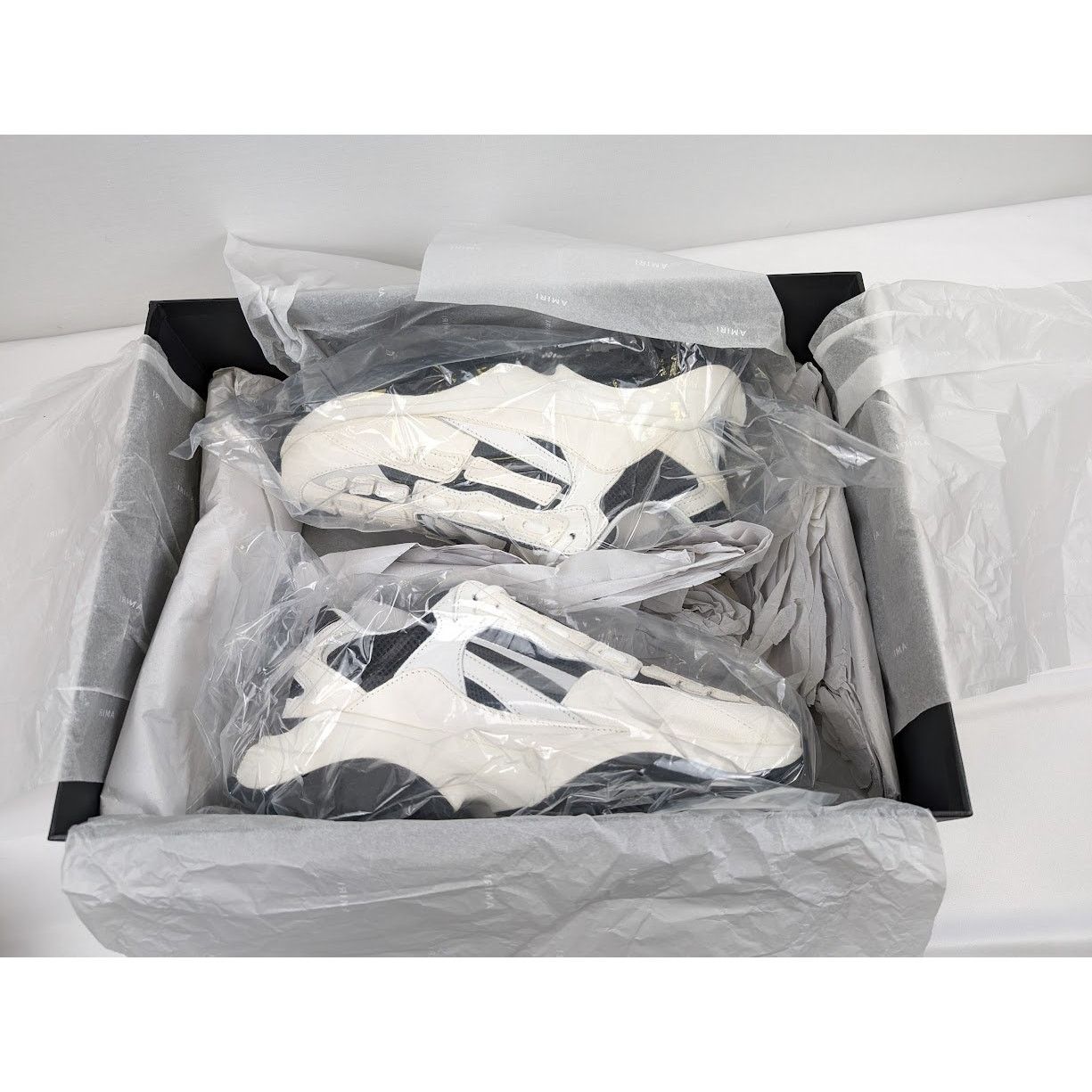 Amiri o1rshd1 Q:2 / Bone Runner in Black / White Size US 8 / EU 41 - 23 Thumbnail