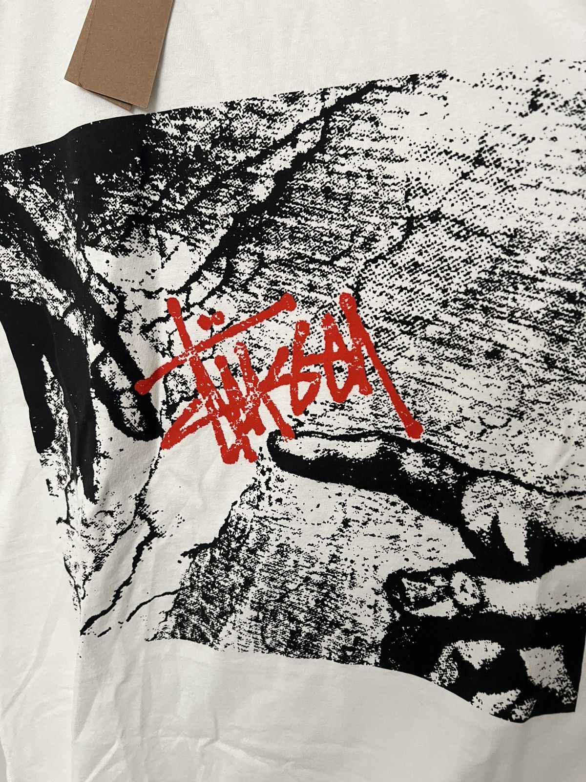 Stussy Stussy white creation tee Size US XL / EU 56 / 4 - 4 Thumbnail