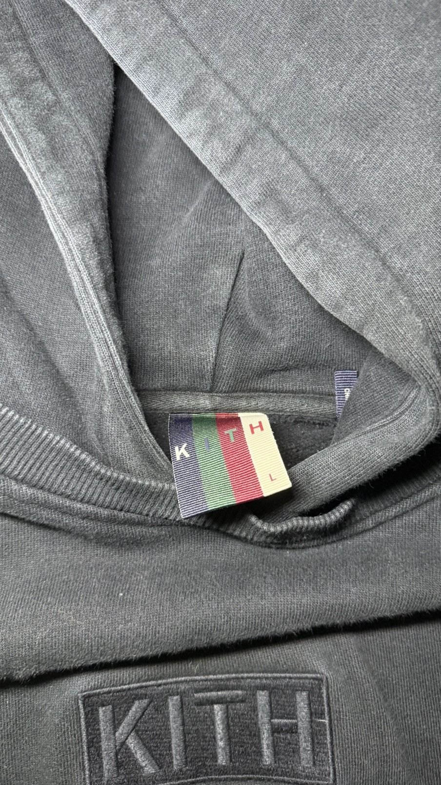 Kith Y2K FW20 Kith Embroidered Box Logo SpellOut Hoodie Size US L / EU 52-54 / 3 - 3 Thumbnail