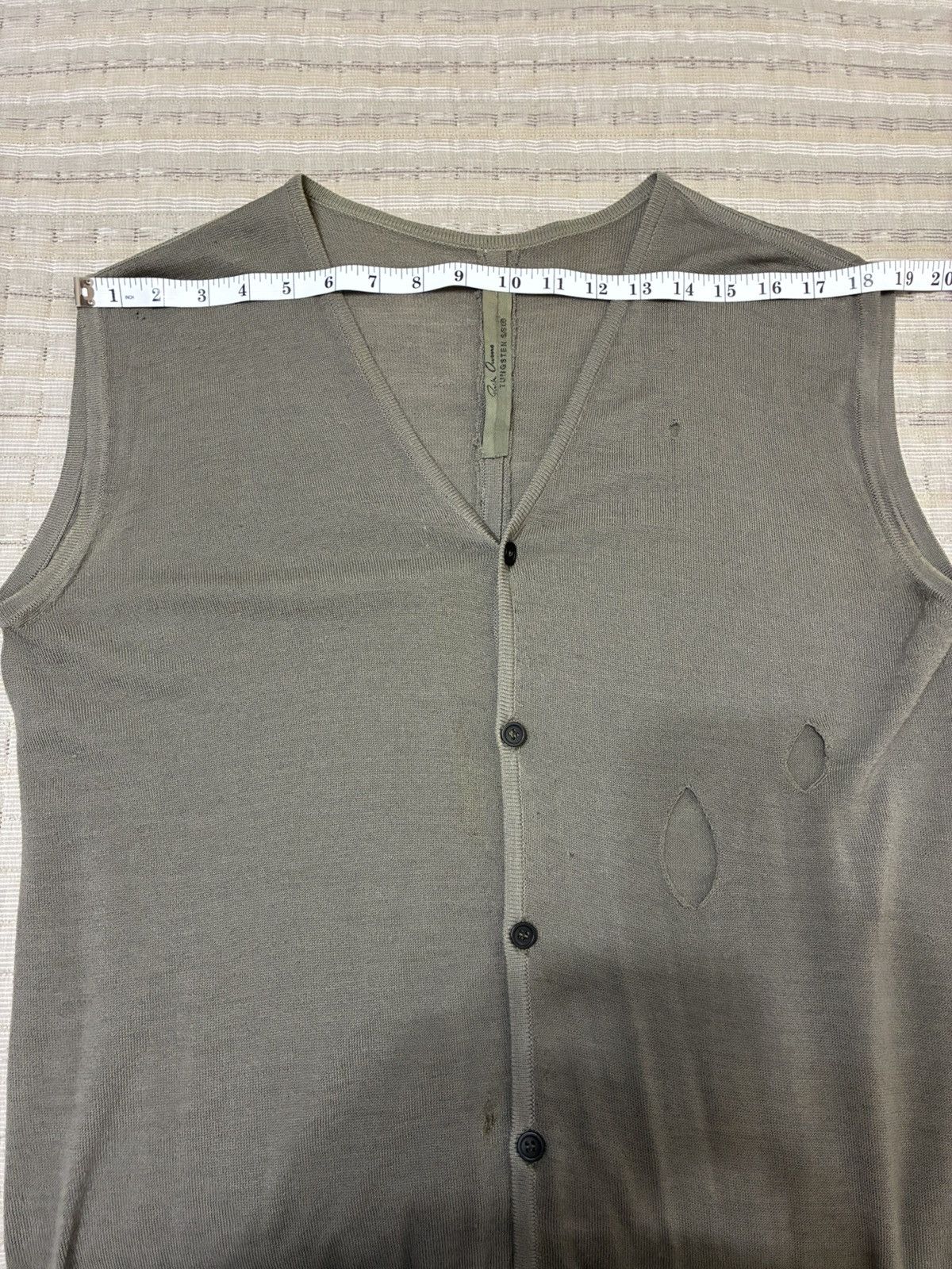 Rick Owens Rick Owens Beige Textured Fabric Size US S / EU 44-46 / 1 - 15 Thumbnail