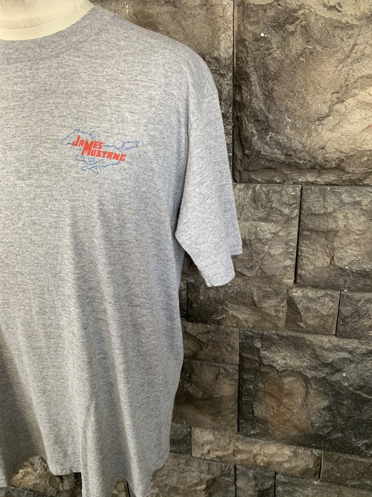 Mustang Vintage James Mustang Restoration Sales Service Parts Tshirt Size US XL / EU 56 / 4 - 4 Thumbnail