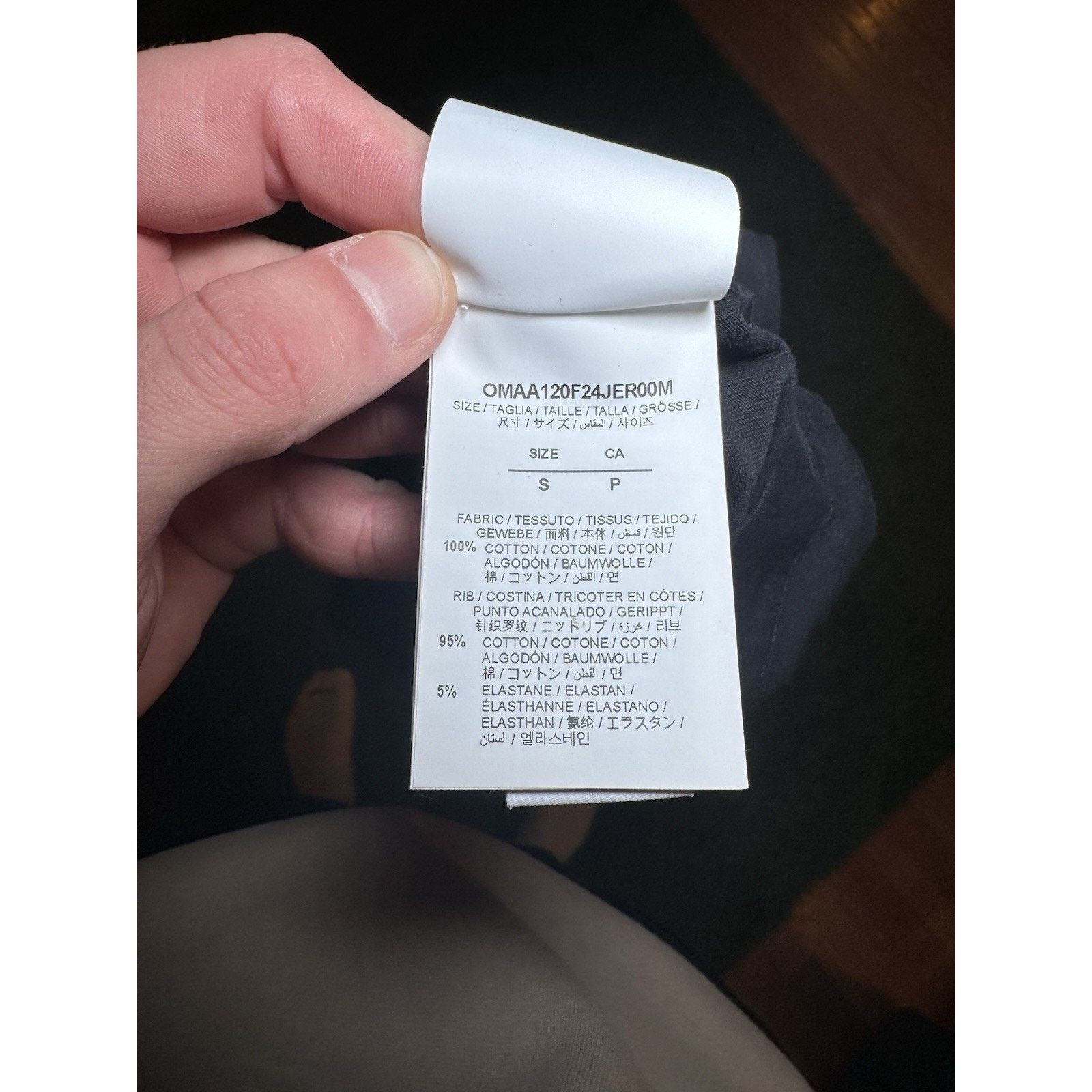 Off-White OFF-WHITE College Skate T-Shirt Black Size Small Authentic Size US S / EU 44-46 / 1 - 5 Thumbnail