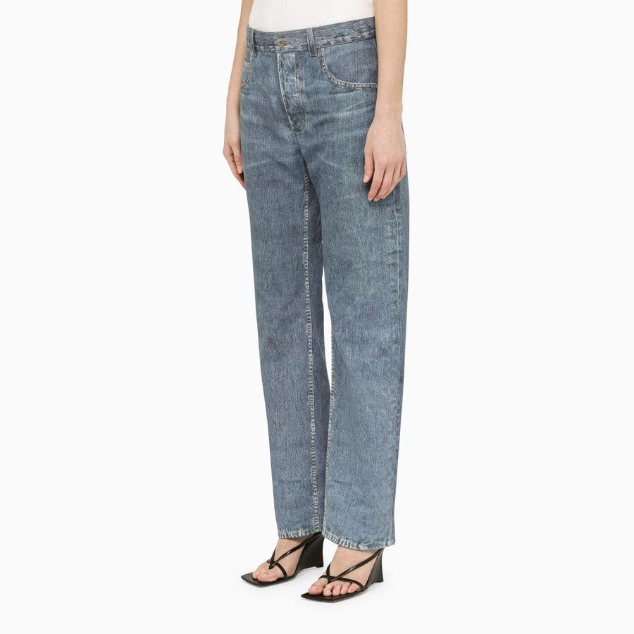 Bottega Veneta o1d2blof0824 Denim Jeans in Light Blue Size 25" / US 0 / IT 36 - 3 Thumbnail
