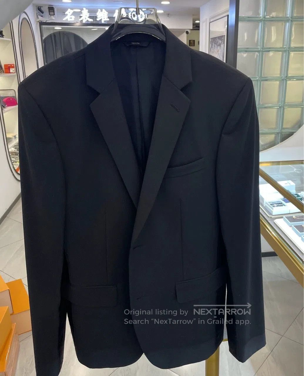 Fendi Fendi Black Wool Slim Fit Blazer. Size US S / EU 44-46 / 1 - 1 Thumbnail