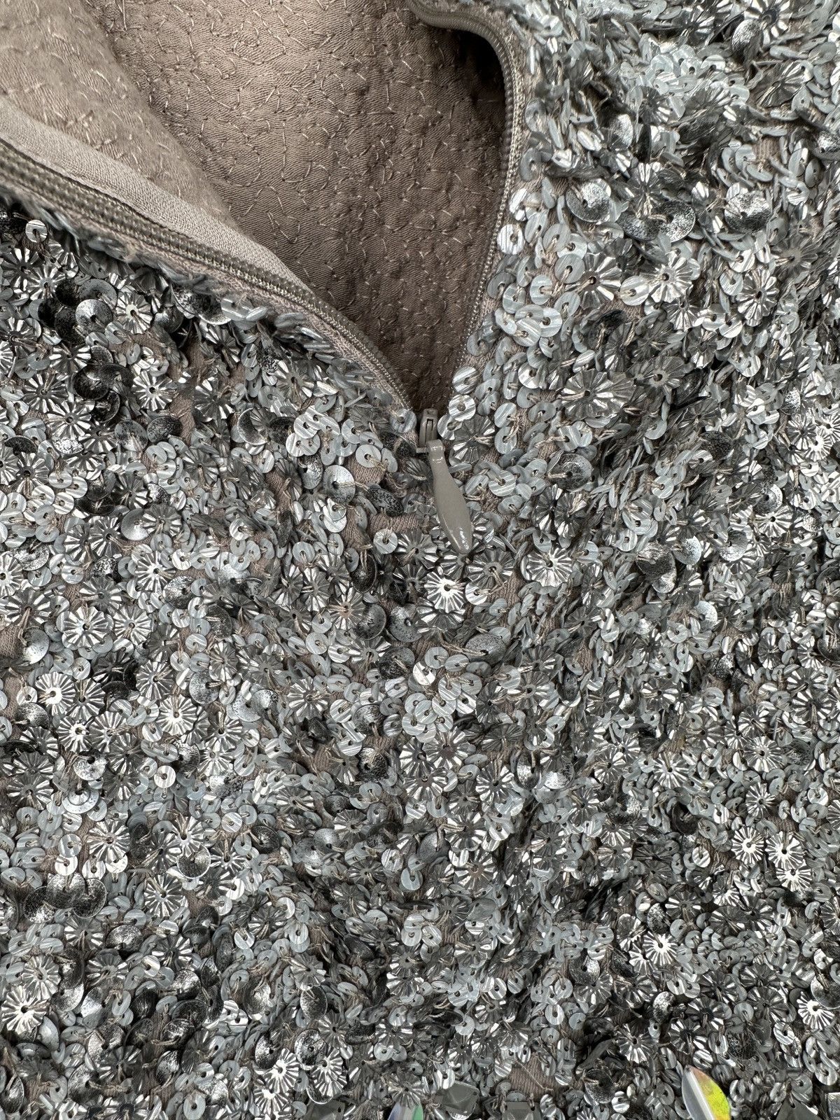 Allsaints ALLSAINTS Sequins Hand Embellished Restrain Skirt UK 8 US 4 Size 27" / US 4 / IT 40 - 6 Thumbnail