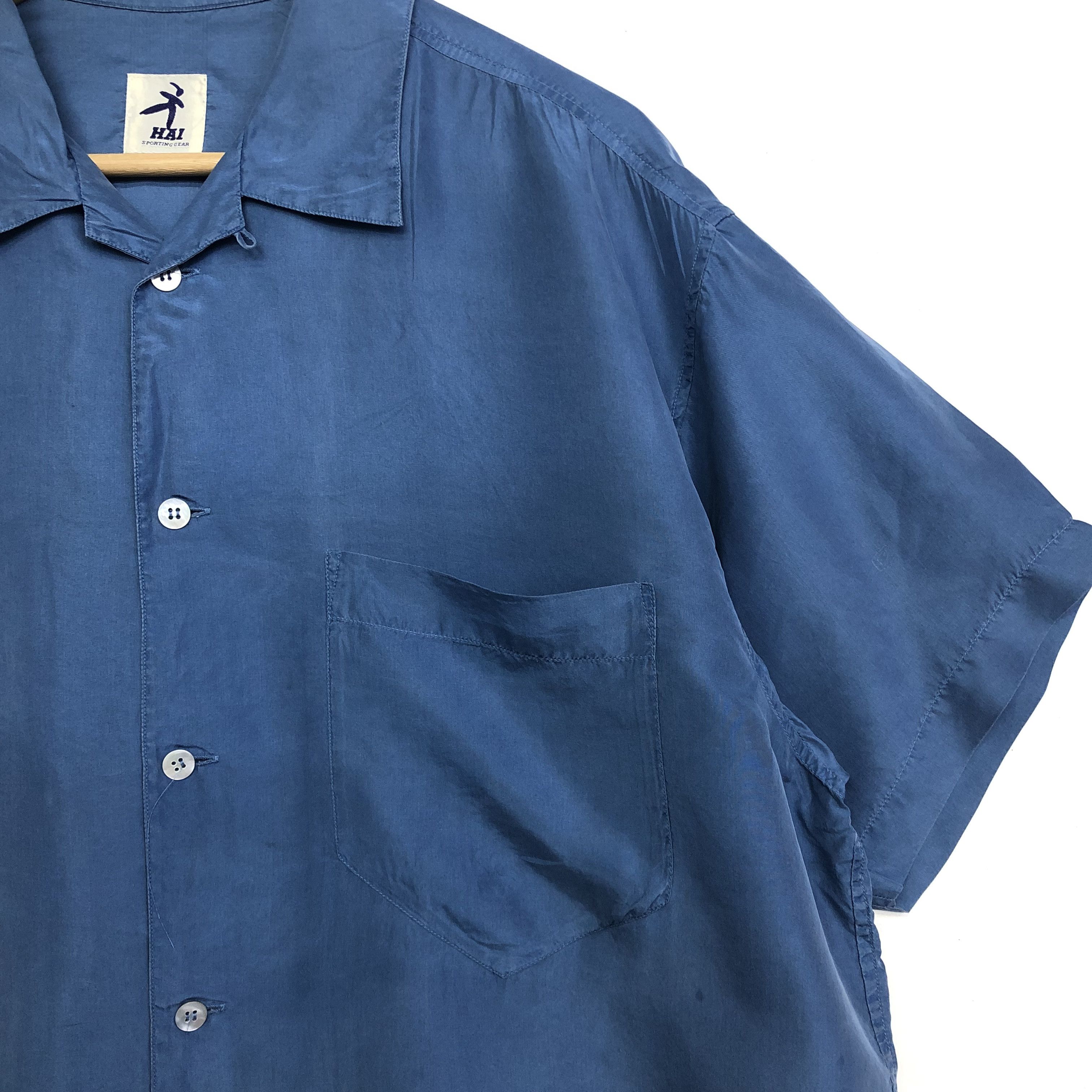 HAI SPORTING GEAR VINTAGE BY ISSEY MIYAKE BUTTON SHIRT