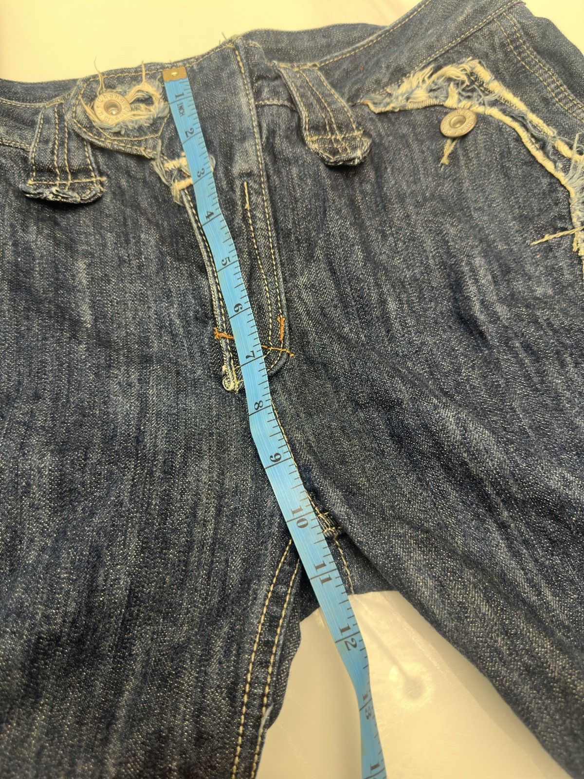 Fragment Design × If Six Was Nine × Le Grande Bleu (L.G.B.) Fragment Design Jeans By Jeansmith Size US 34 / EU 50 - 11 Thumbnail