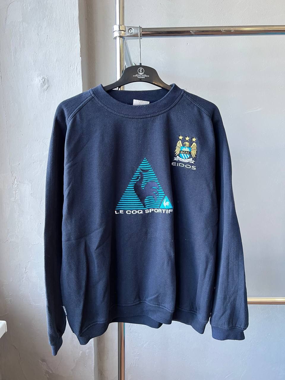 Le Coq Sportif 1999/2001 RARE MANCHESTER CITY VINTAGE SOCCER SWEATSHIRT XXL Size US XXL / EU 58 / 5 - 2 Thumbnail