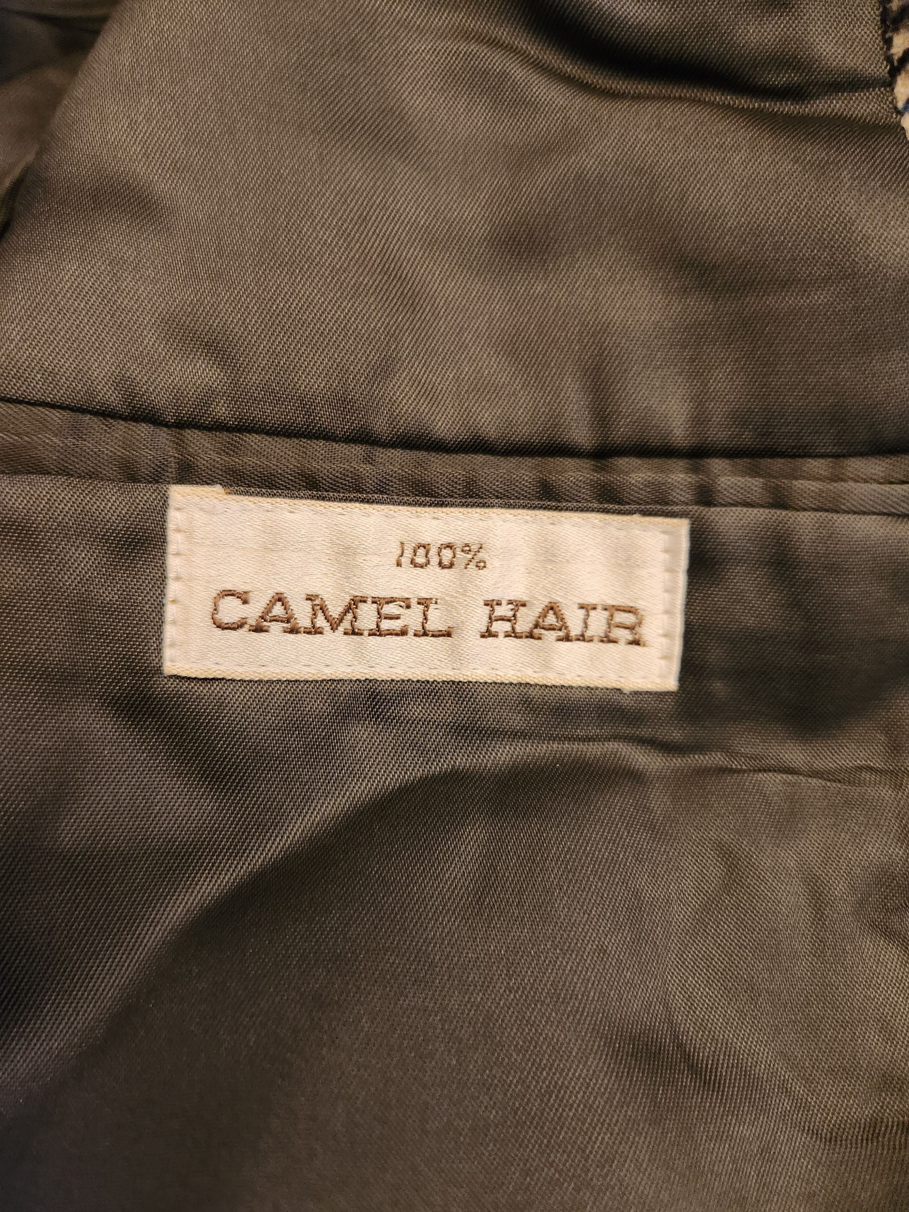 Vintage Vintage 80's Rothchild's 100% Camel Hair Blazer Size 42R - 6 Thumbnail