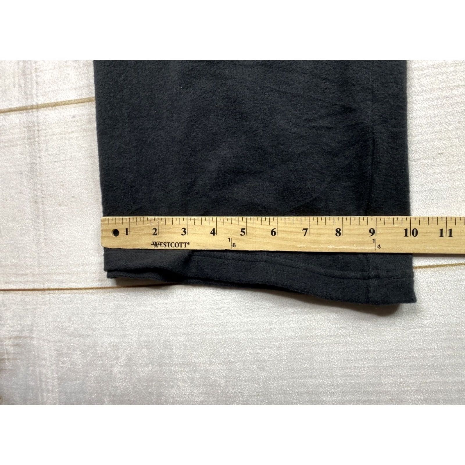Vintage Passport Pants Womens XL 18-20 Black Soft Fleece Lightweight Stretch Pull On NWT Size 40" / US 18 - 7 Thumbnail