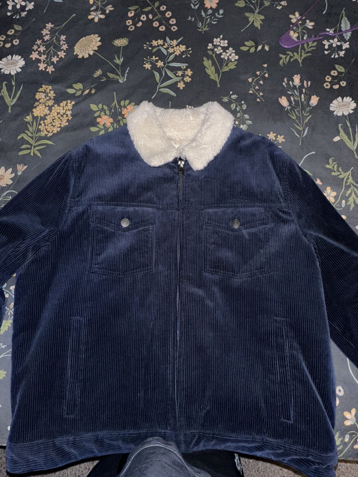 Express Corduroy Sherpa Lined Coat Size US XL / EU 56 / 4 - 2 Thumbnail