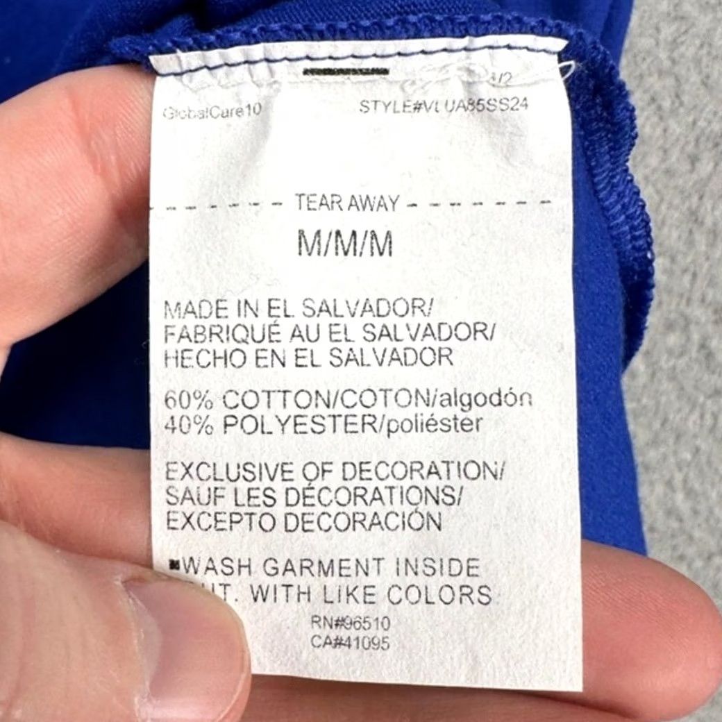 Under Armour Under Armour Mens Medium Blue Graphic Logo Crewneck Short Sleeve T-Shirt NEW Size US M / EU 48-50 / 2 - 5 Thumbnail