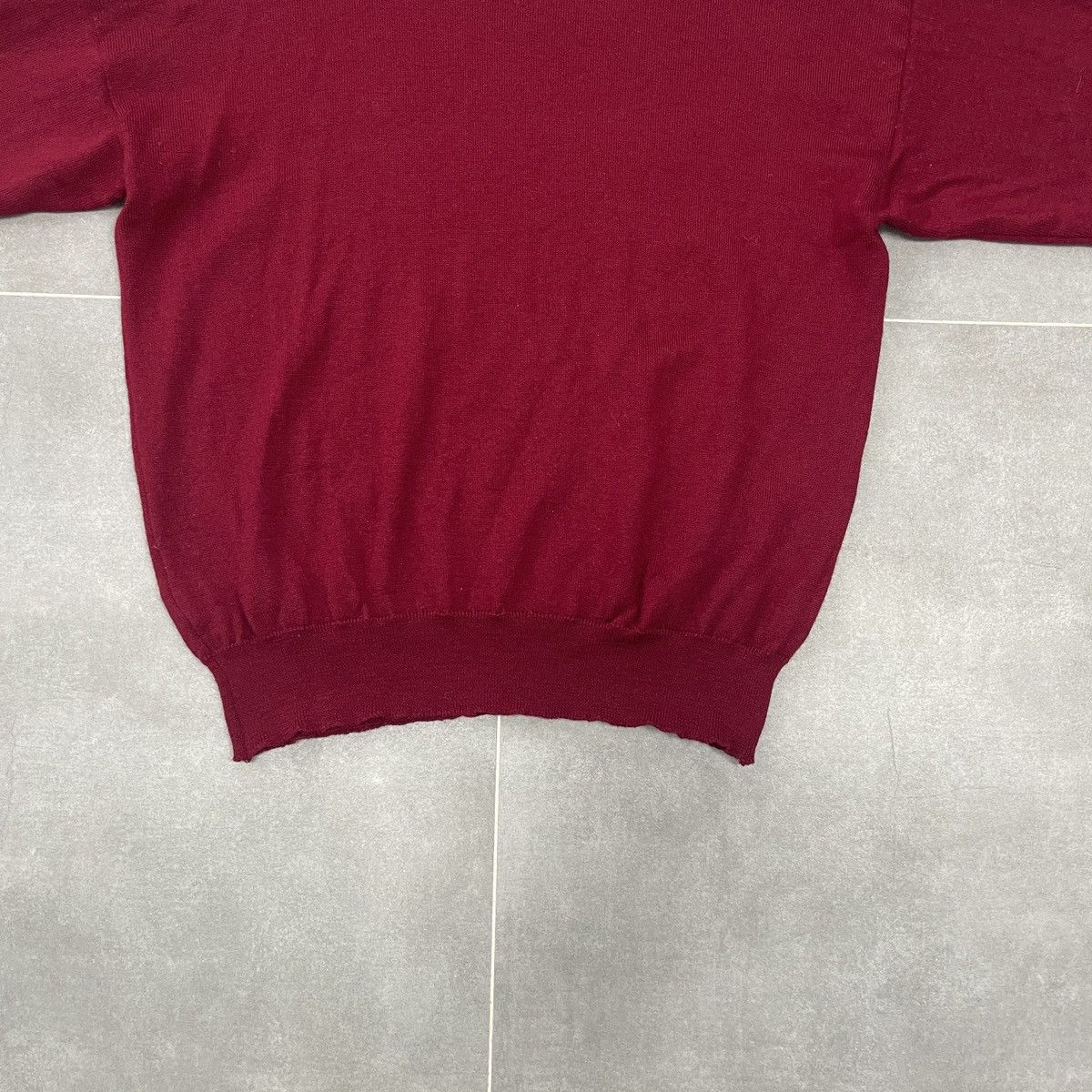 Lacoste × Vintage Vintage Lacoste Chemise Wool Sweater Size 5 (M) Size US M / EU 48-50 / 2 - 12 Thumbnail