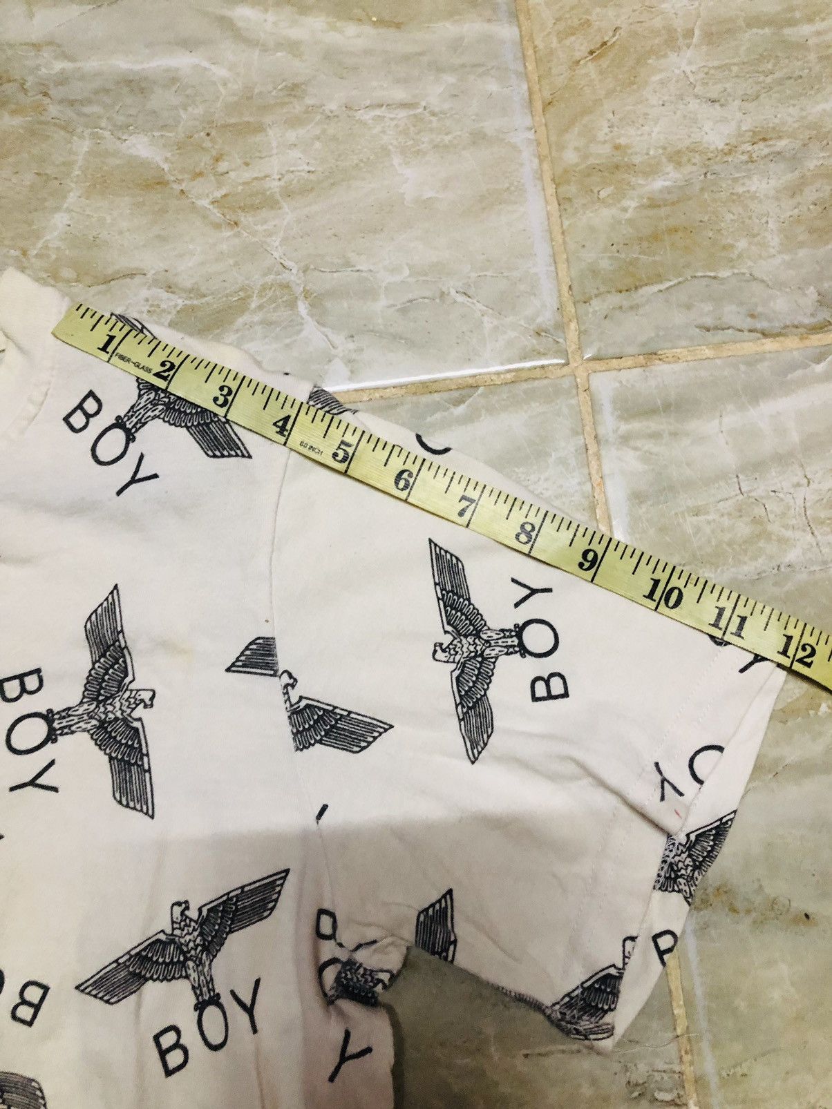 Boy London Boy London White All Over Print T- Shirt Size US L / EU 52-54 / 3 - 10 Thumbnail