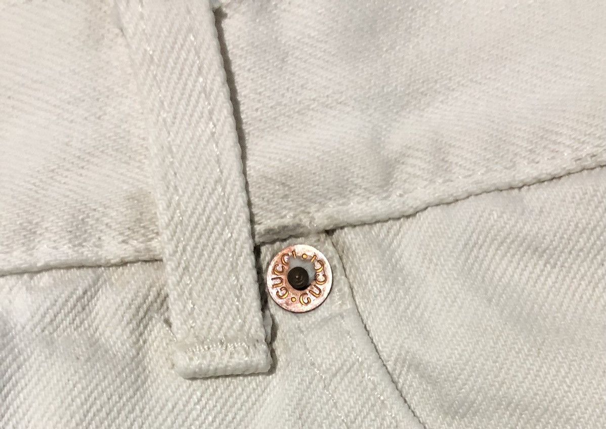 Gucci gucci denim white short pants Size US 32 / EU 48 - 4 Thumbnail