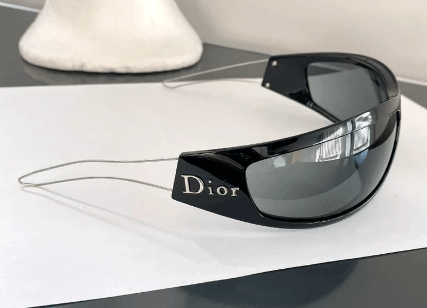 Dior DIOR Sunglasses Colourfull Mask Ski Wrap Shield Logo RI968 Size ONE SIZE - 1 Thumbnail