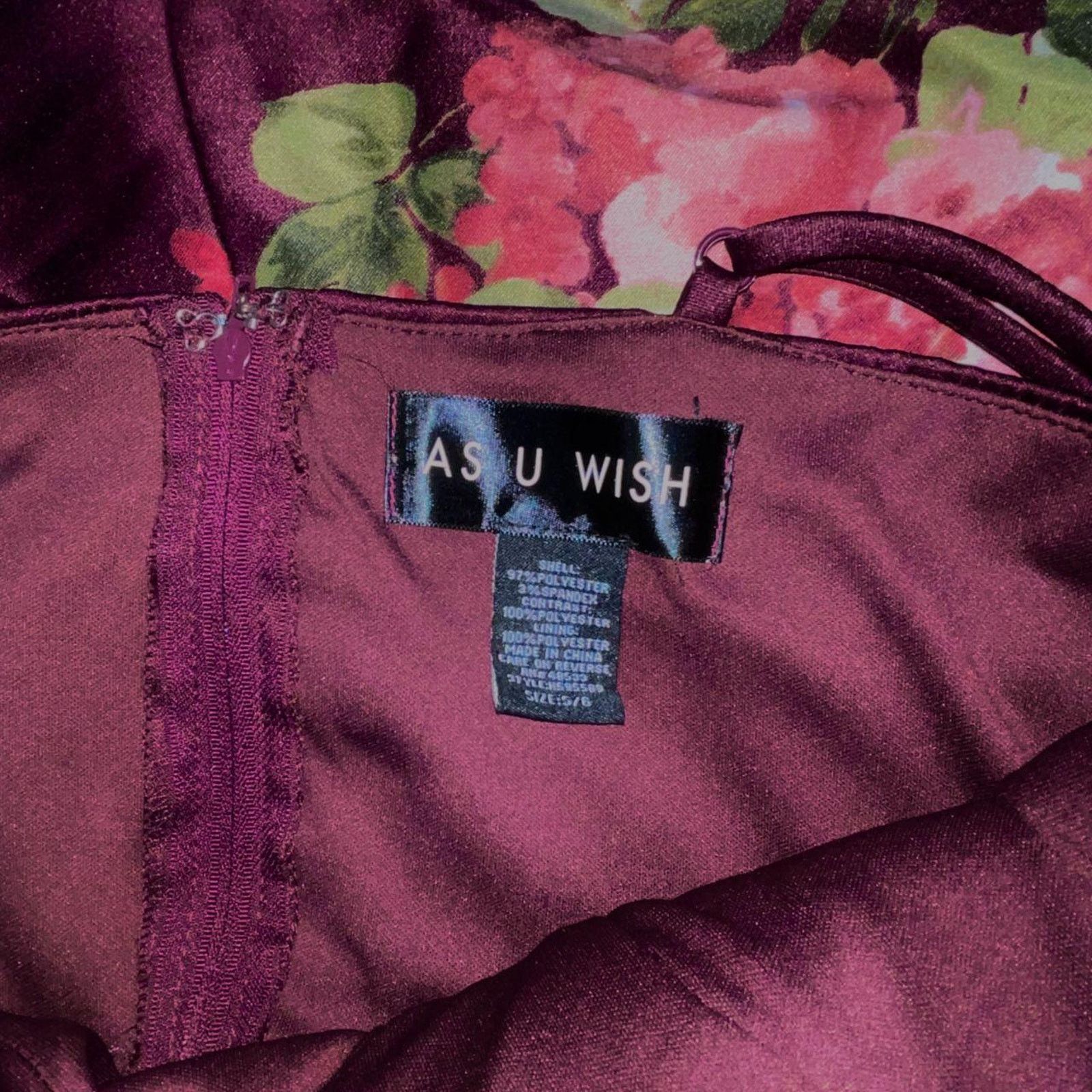 Other Womens Spaghetti Strap Mini Cocktail Fit Size M / US 6-8 / IT 42-44 - 2 Thumbnail