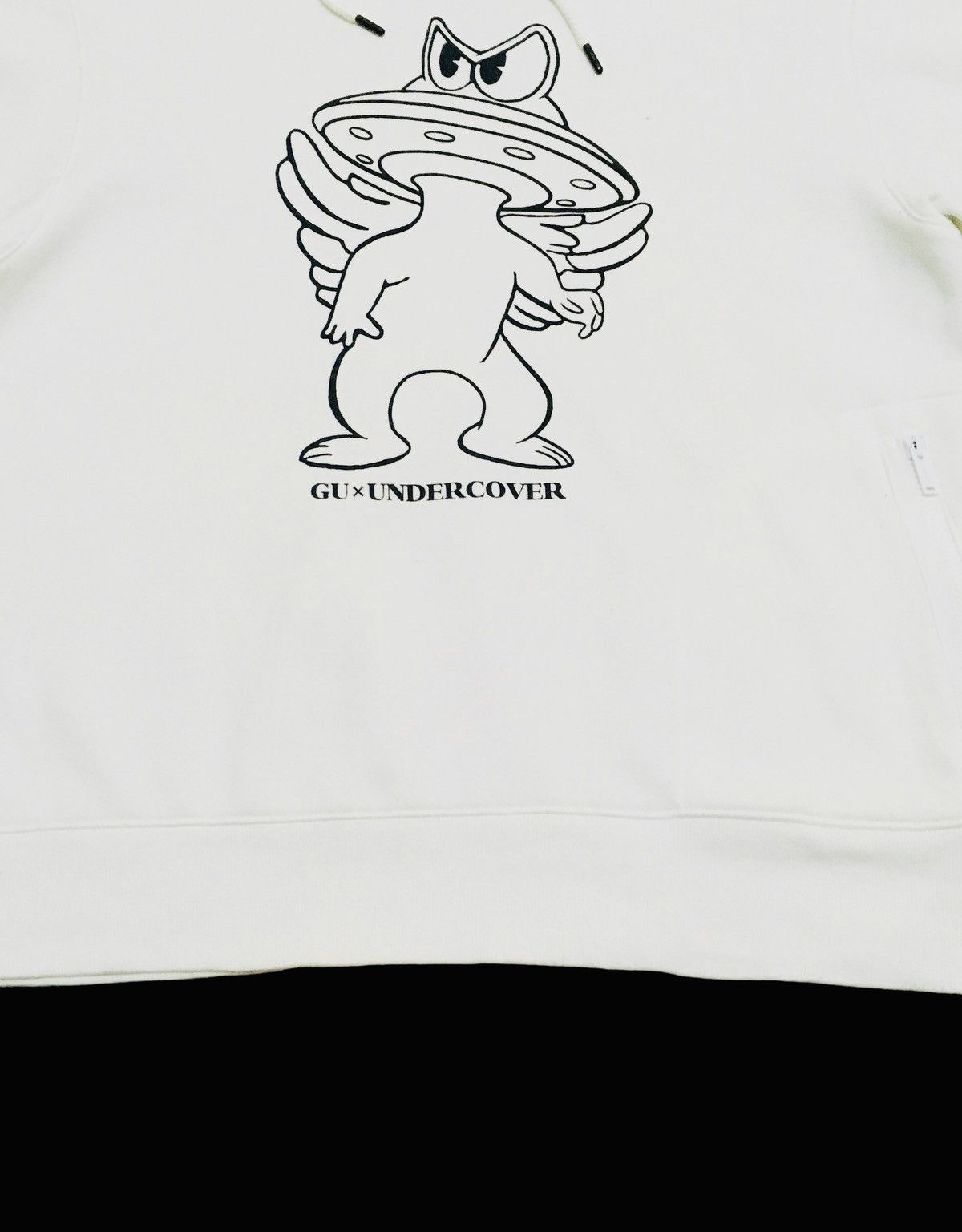 Undercover Rare Design Brand GU X Undercover Baggy Rapper Hoodie 2000s Size US L / EU 52-54 / 3 - 4 Thumbnail