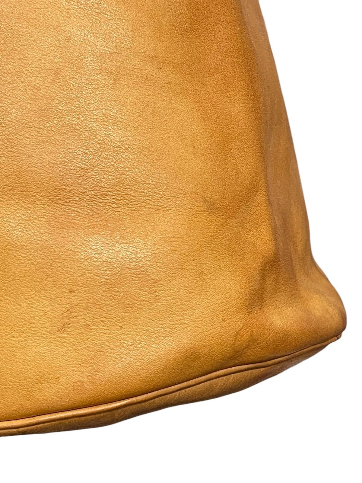 Yohji Yamamoto Full Leather Patina Y’saccs Cross Body Bag 4🟩 Size ONE SIZE - 10 Thumbnail