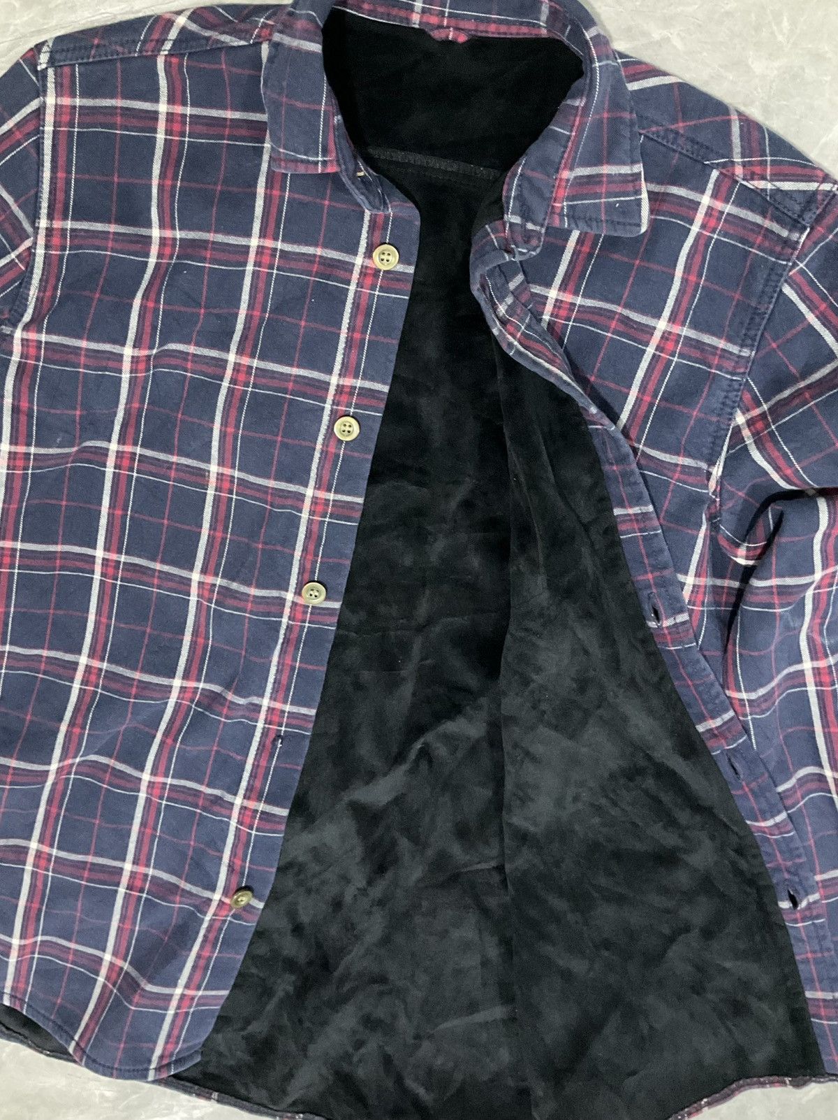 Flannel × Japanese Brand Plaid Flannel Long Sleeve Shirt Size US M / EU 48-50 / 2 - 6 Thumbnail