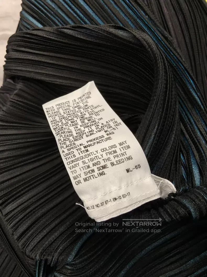 Issey Miyake Issey Miyake Black Short Sleeve Size L / US 10 / IT 46 - 3 Thumbnail