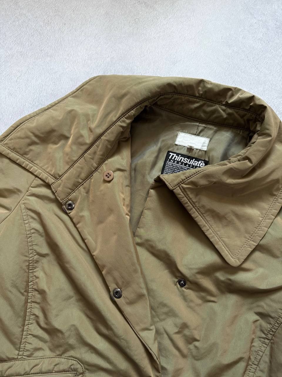 Japanese Brand Vintage Mon Gre Designer Thinsulate Jacket Metallic Nylon Size M / US 6-8 / IT 42-44 - 8 Thumbnail