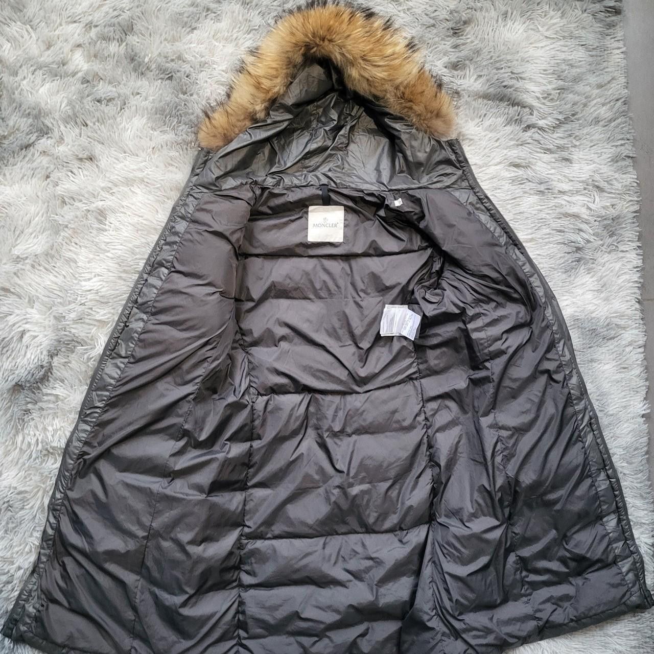 Moncler Moncler Nantesfur Women's Down Jacket – Size 2 (M) – Gray Size M / US 6-8 / IT 42-44 - 4 Thumbnail