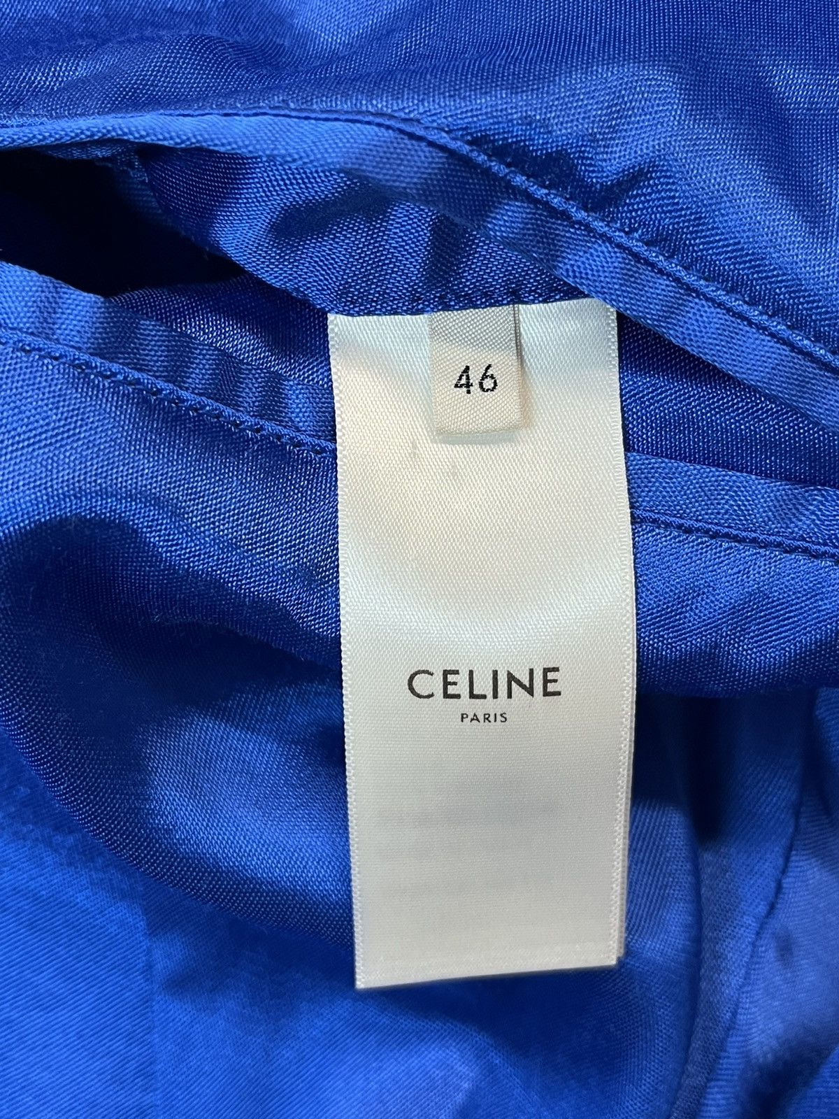 Celine × Hedi Slimane EMBROIDERED TEDDY IN SATIN Size US S / EU 44-46 / 1 - 7 Thumbnail