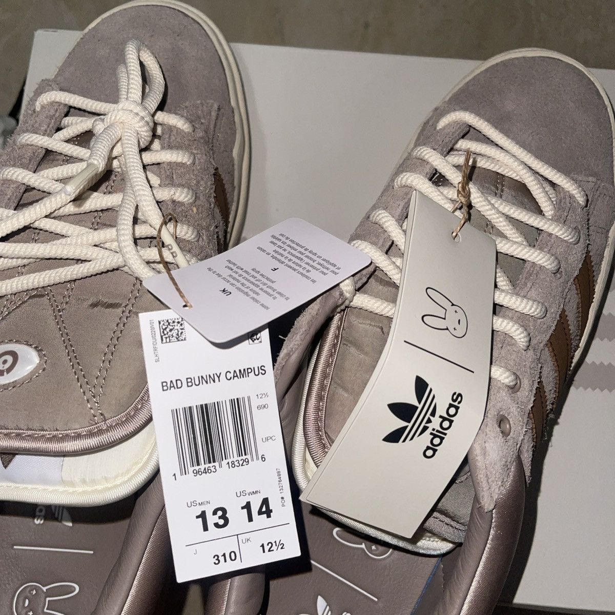Adidas Adidas bad bunny brown campus Size US 13 / EU 46 - 10 Thumbnail