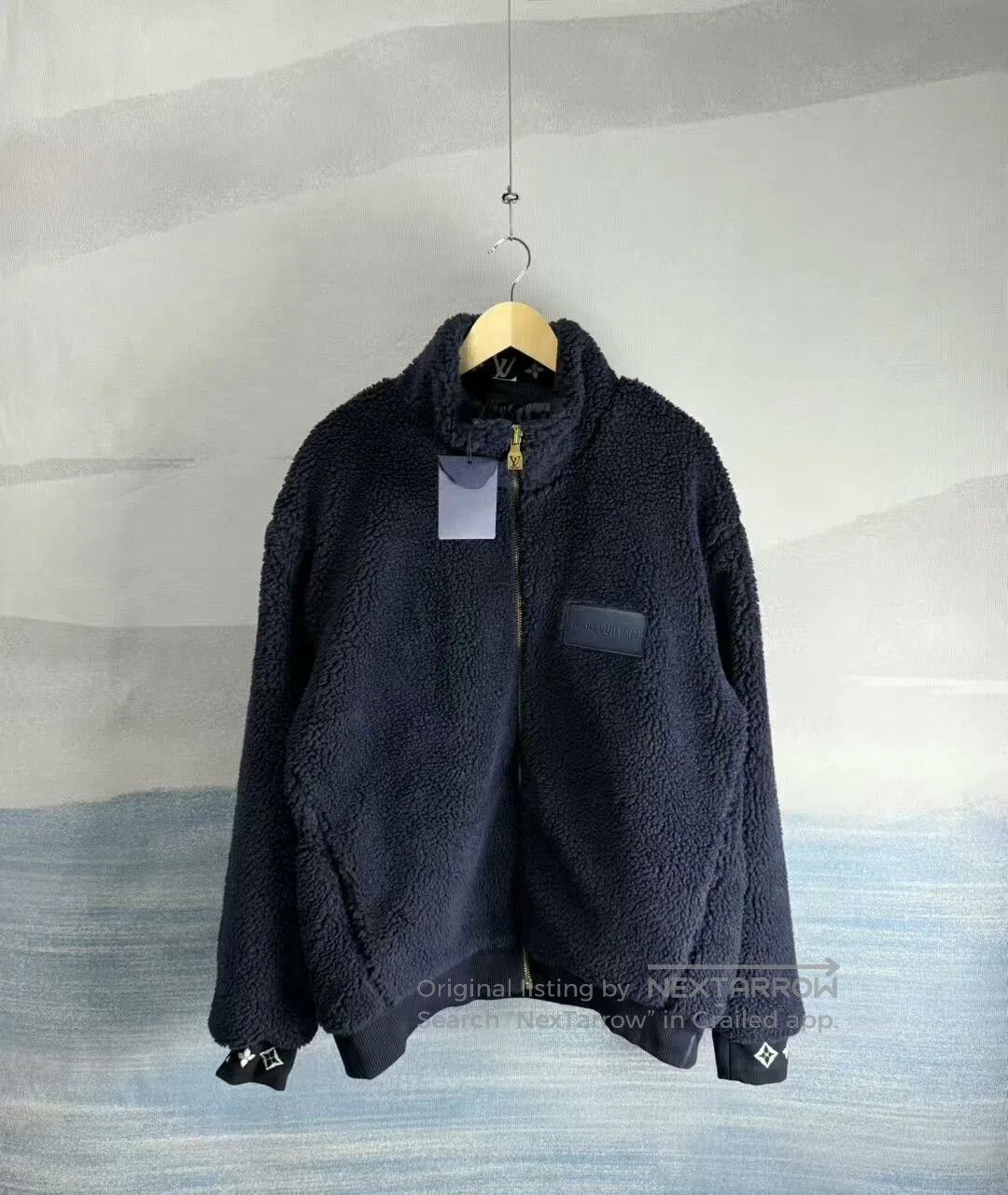 Louis Vuitton louis vuitton deep blue teddy jacket size 4L. Size US XXL / EU 58 / 5 - 1 Thumbnail