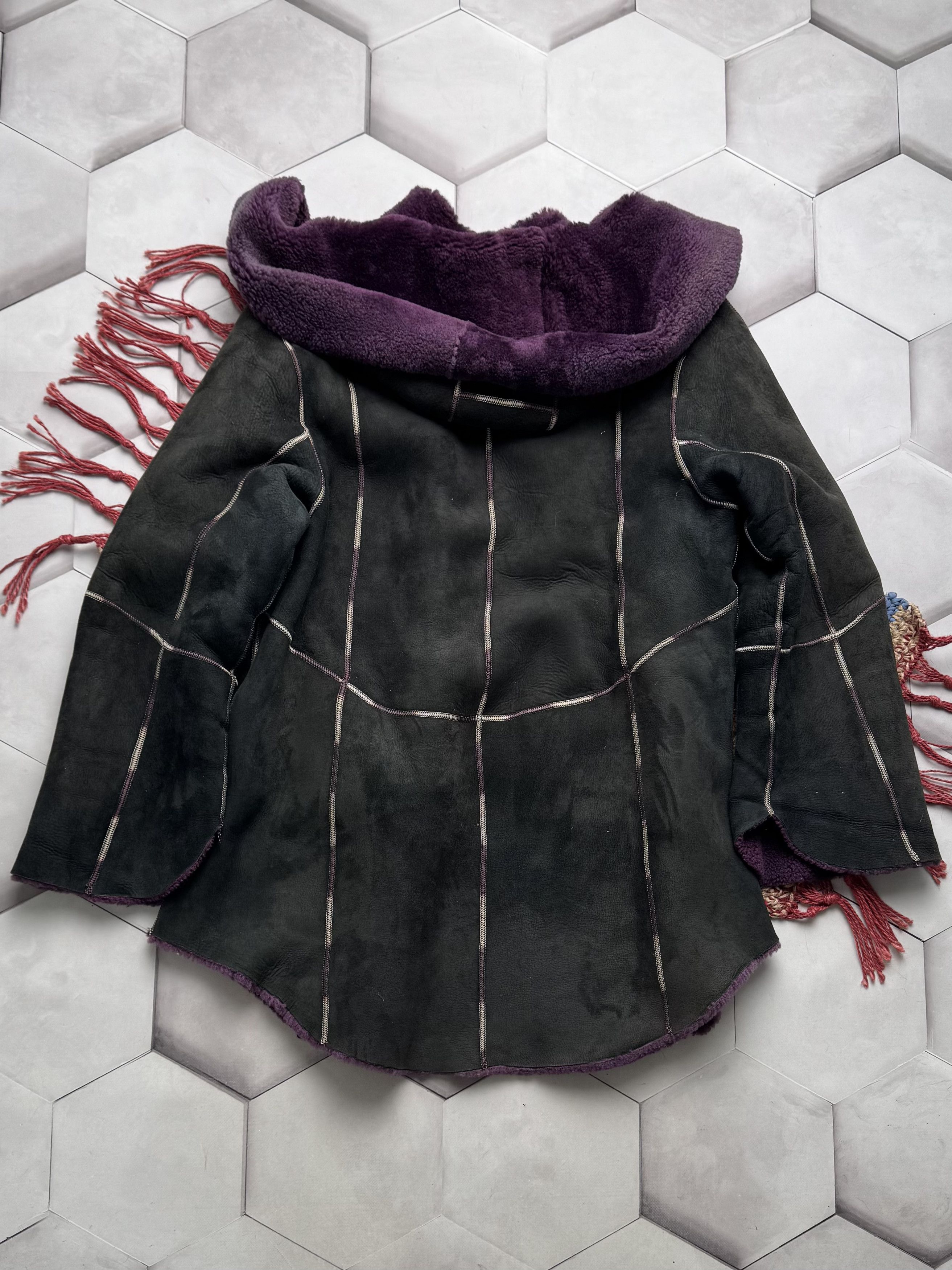 Vintage Vintage Real Sheepskin Coat (E4) Size M / US 6-8 / IT 42-44 - 9 Thumbnail