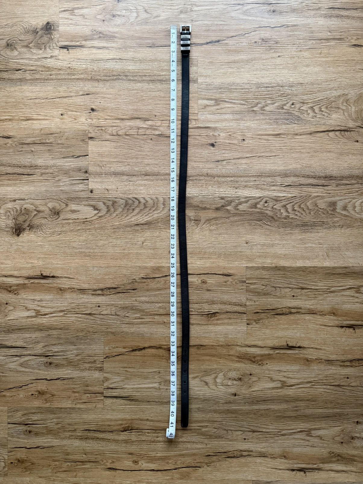 Saint Laurent Paris Saint Laurent Paris Trois Passants Belt – Black Calfskin Size 36 - 7 Thumbnail