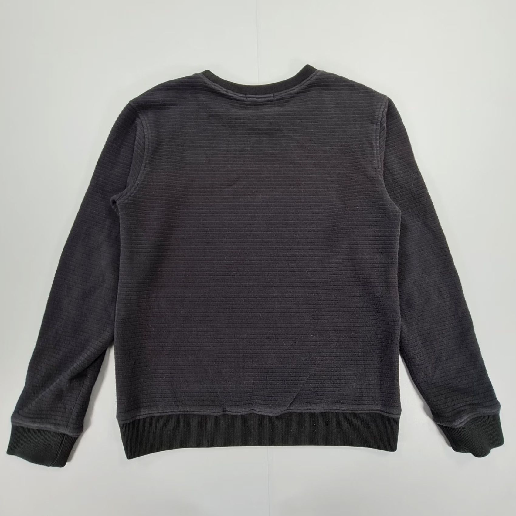 Alexander Wang Alexander Wang Womens Sweatshirt Black Small Cotton Blend Crew Sweater Size S / US 4 / IT 40 - 7 Thumbnail